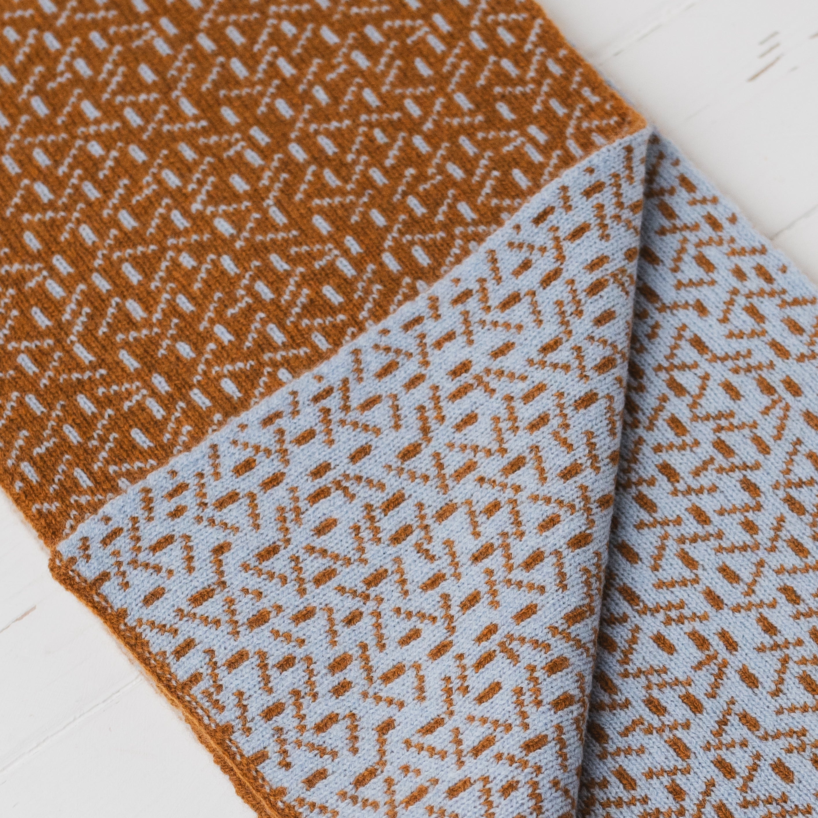 Scatter reversible scarf - sedona and angelite