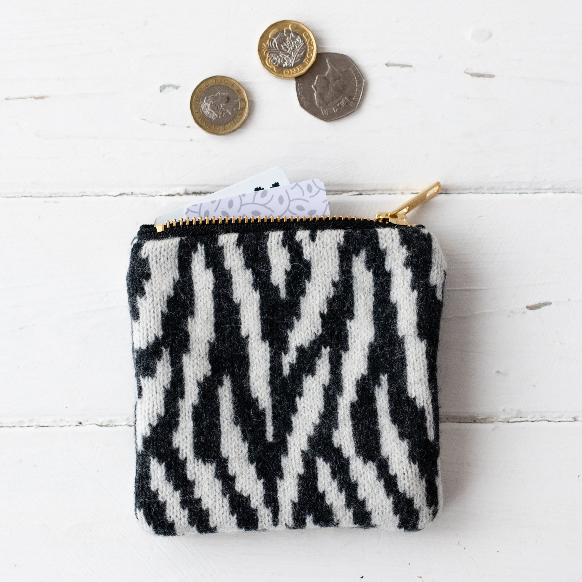 Coin purse - zebra