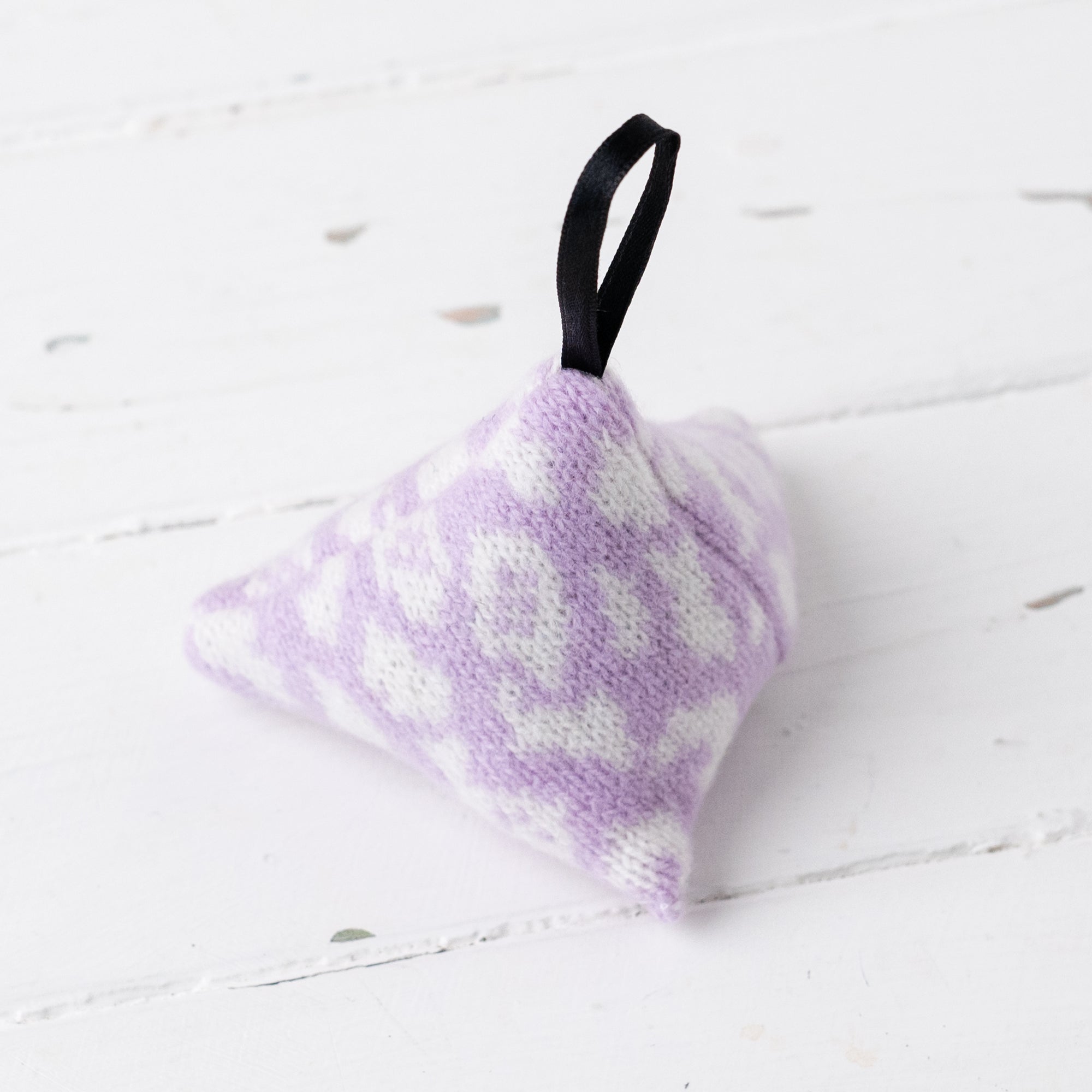 Leopard lavender bag - lilac