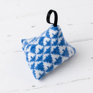 Mirror lavender bag - river blue