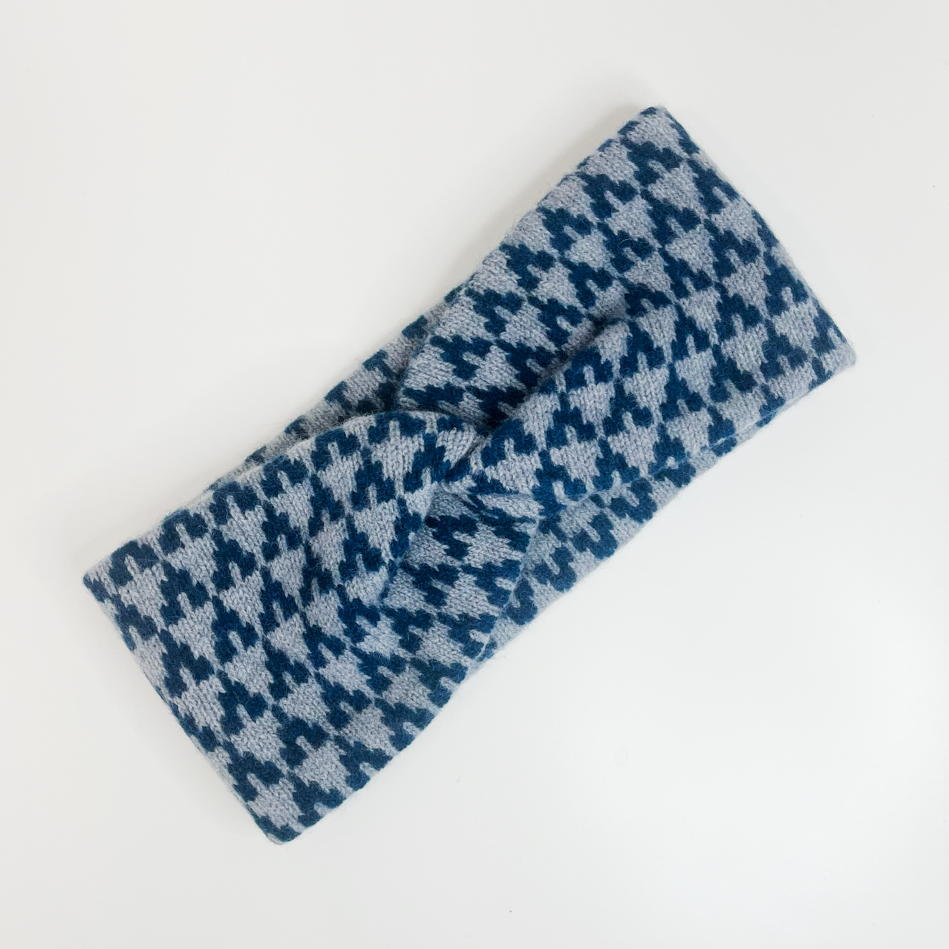 SAMPLE Arrow twist headband - diesel and seal (small size)