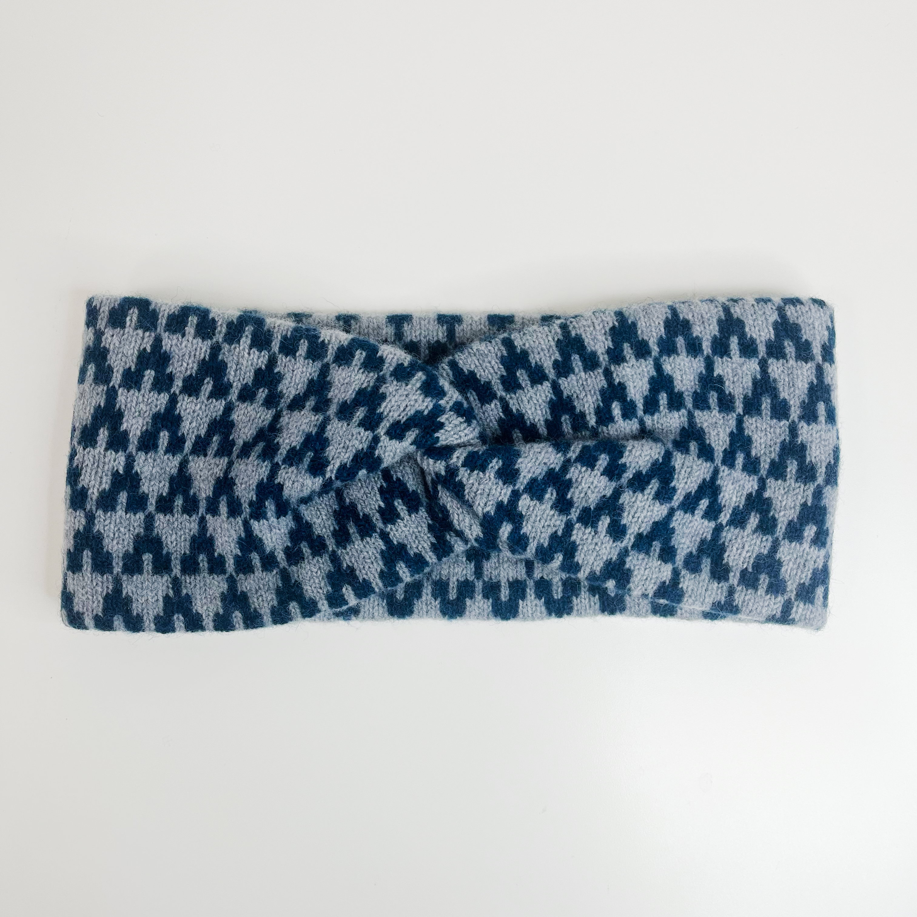 SAMPLE Arrow twist headband - diesel and seal (small size)