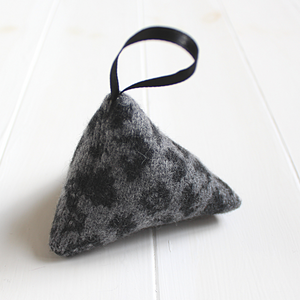 Leopard lavender bag - grey