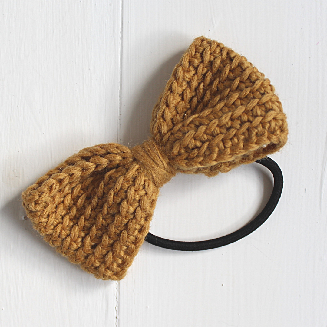 SAMPLE SALE Crochet bow hairband