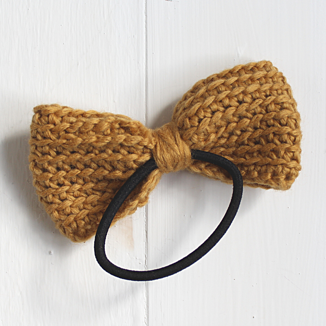 SAMPLE SALE Crochet bow hairband