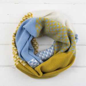 Piccalilli triangle circle scarf (MADE TO ORDER)