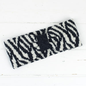 Zebra headband (MADE TO ORDER)