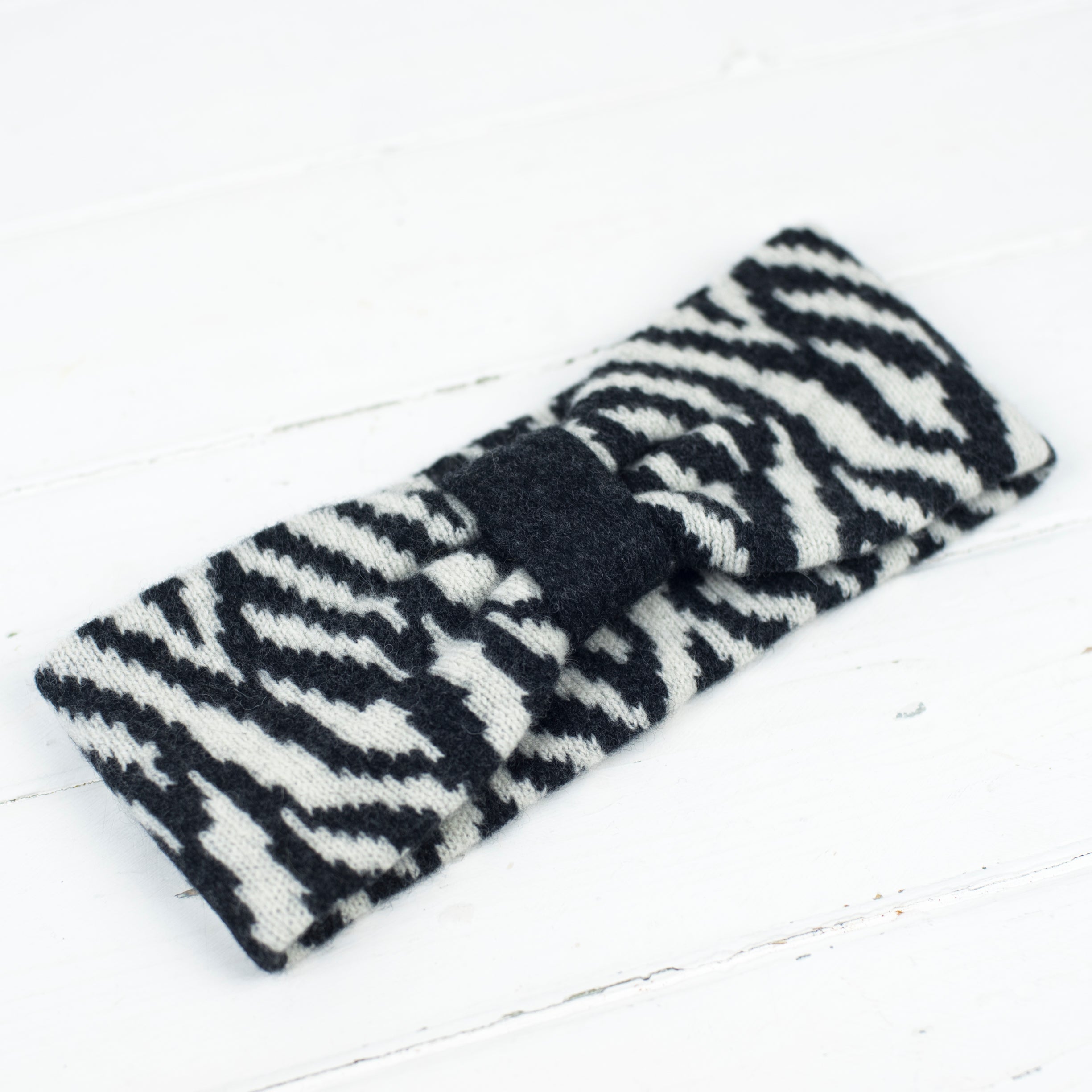 Zebra headband