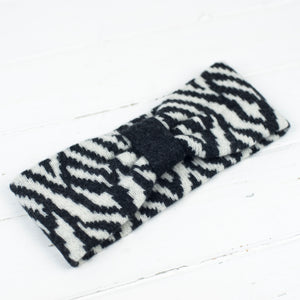 Zebra headband (MADE TO ORDER)