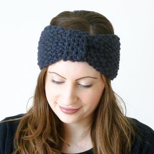 PDF knitting pattern - Moss stitch headband